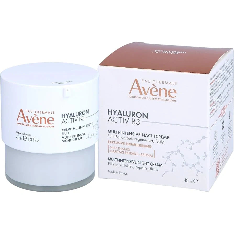 AVENE HYALURON ACTIV B3 CREMA MULTI INTENSIVA DE NOCHE1 TARRO 40 ml