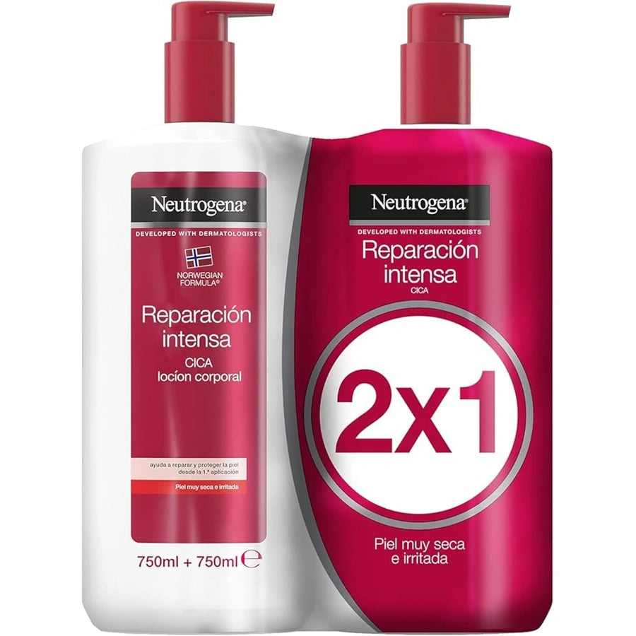 NEUTROGENA FORMULA NORUEGA LOCION CORPORAL REPARACION INTENSA DUPLO 2X750ML