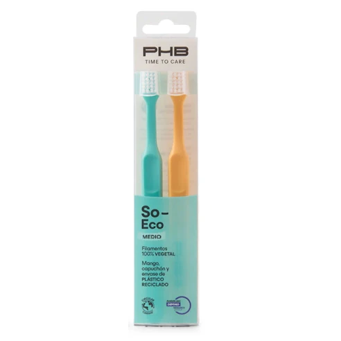 CEPILLO DENTAL ADULTOPHB TIME TO CARE SO ECO2 UNIDADES MEDIO DUPLO