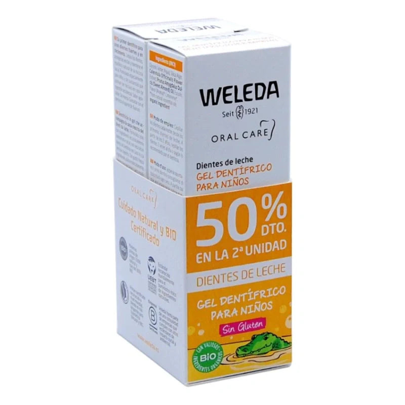 WELEDA PASTA INFANTIL DUPLO 2UD 50%DTO