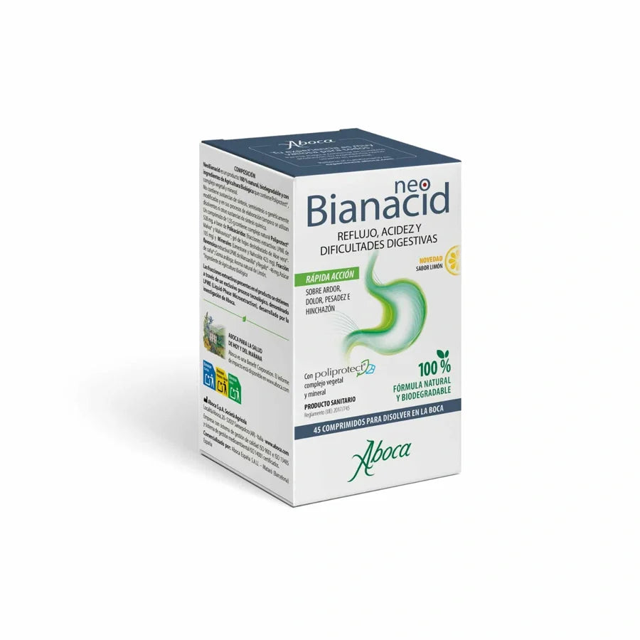 NEOBIANACID45 COMPRIMIDOS SABOR LIMON