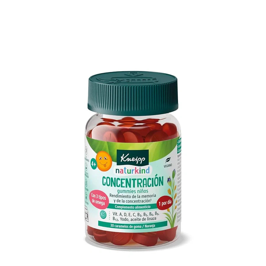 KNEIPP GUMMIES NIÑOS CONCETRACION 30GOMINOLAS