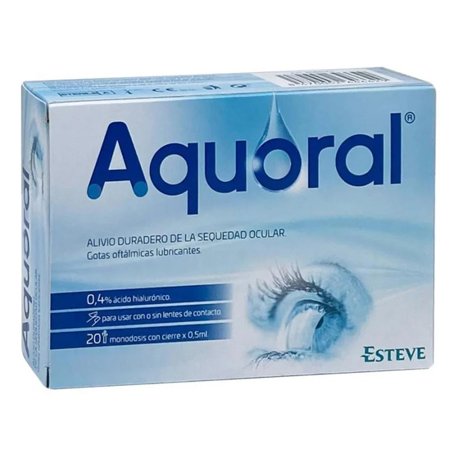 AQUORAL 0,5 ML 20 UNID