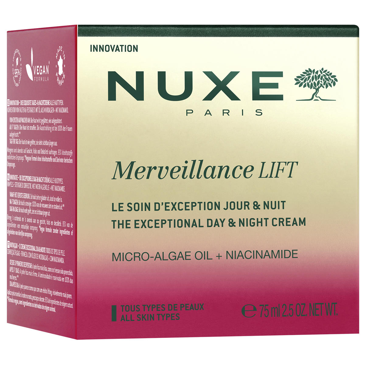 NUXE MERVEILLANCE LIFT TTO. EXCEPECIONAL DIA Y NOCHE