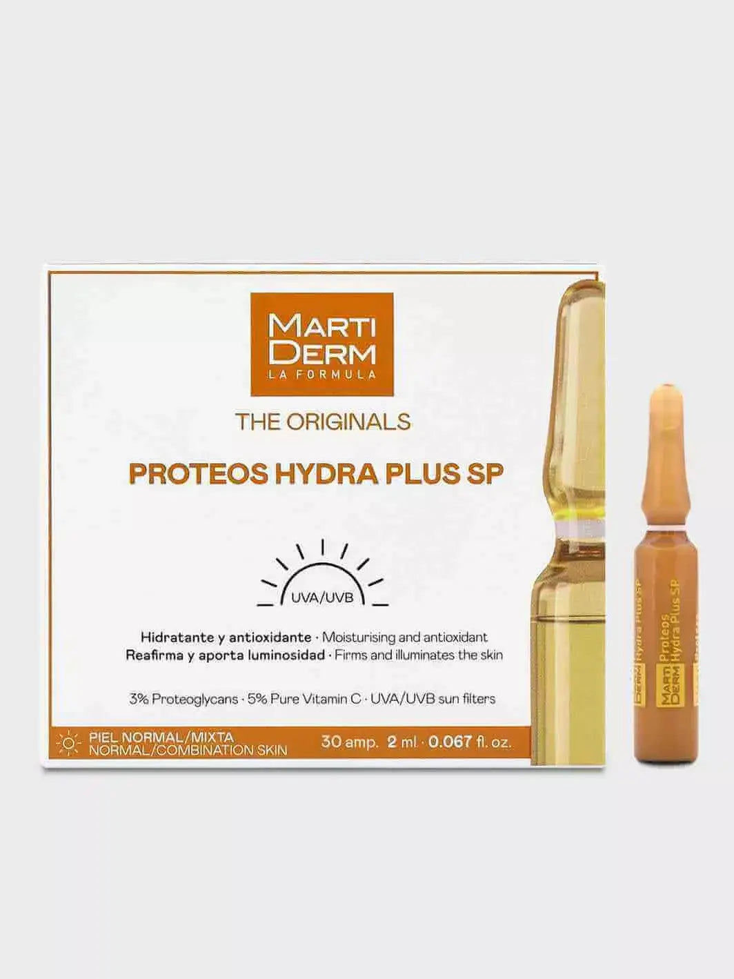 MARTIDERM PROTEO HYDRA PLUS SP 30 AMPOLLAS