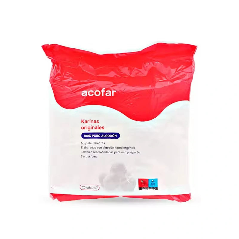 COMPRESA KARINAS ALGODON 20