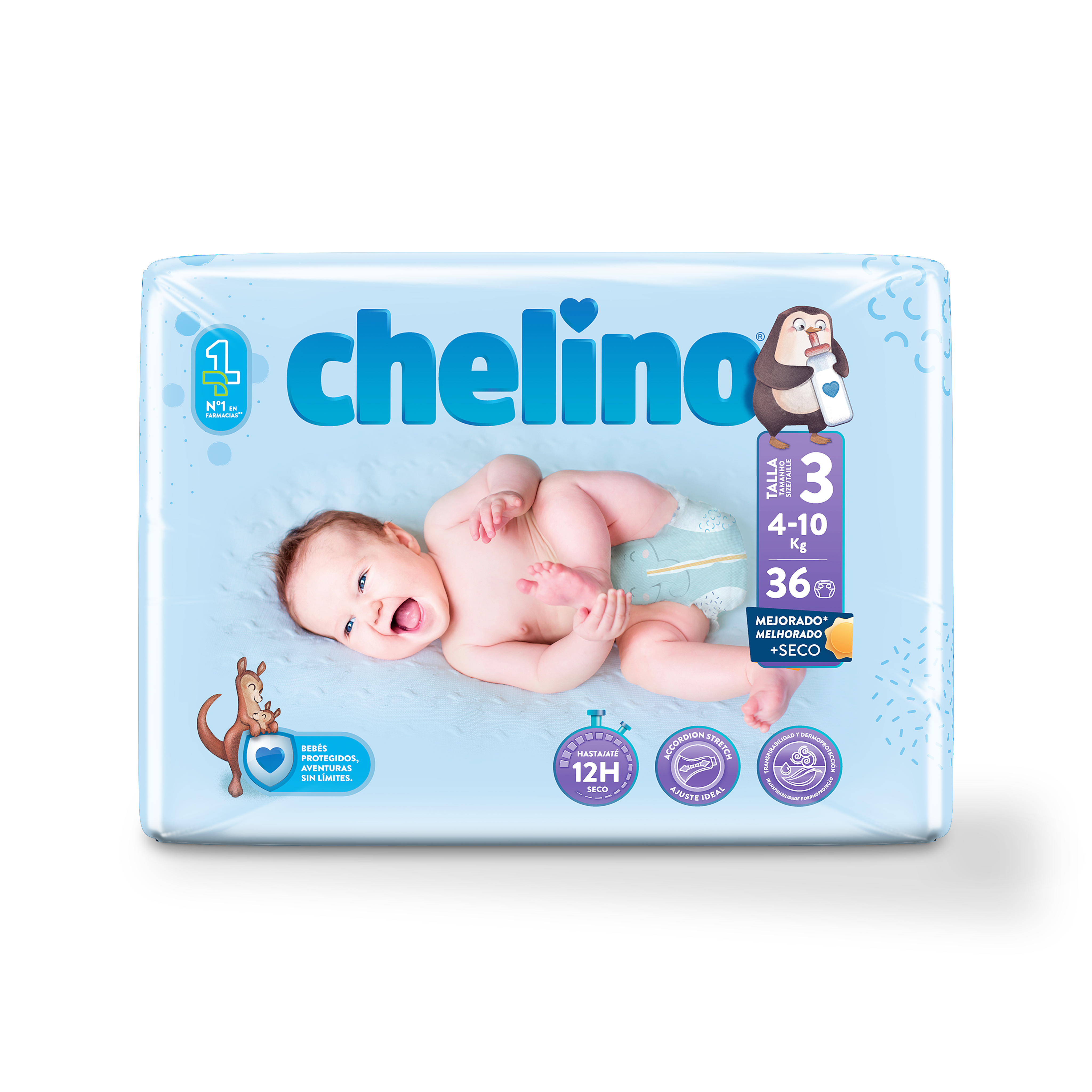 INDAS CHELINO PAÑAL T3 4-10