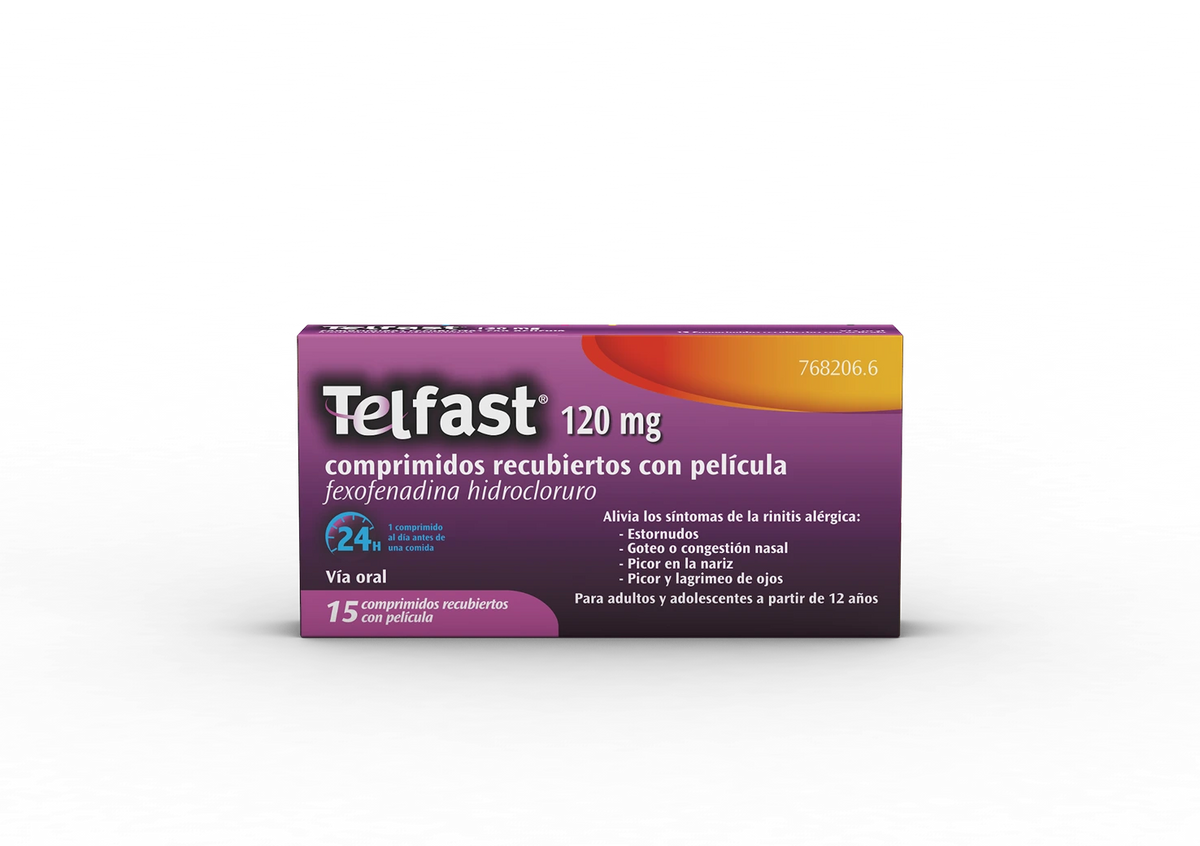 TELFAST 120MG 15 COMPRIMIDOS