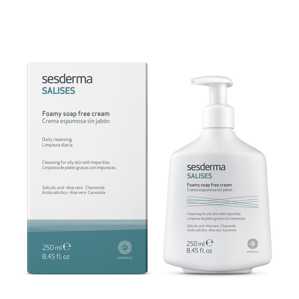 SESDERMA SALISES CREMA ESPUMOSA SIN JABON 1 ENVASE 250 ML