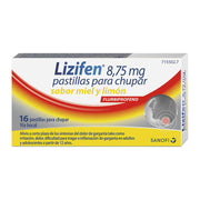 LIZIFEN 8,75 mg 16 PASTILLAS PARA CHUPAR SABOR MIEL Y LIMON