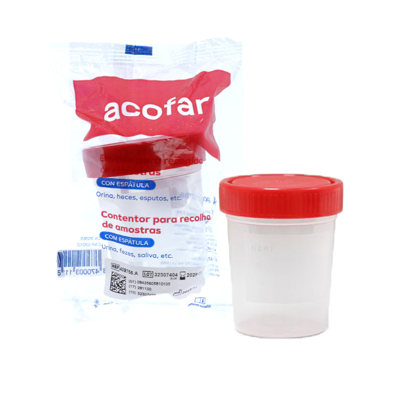 ACOFAR ENVASE ESTÉRIL CON ESPÁTULA 100ML