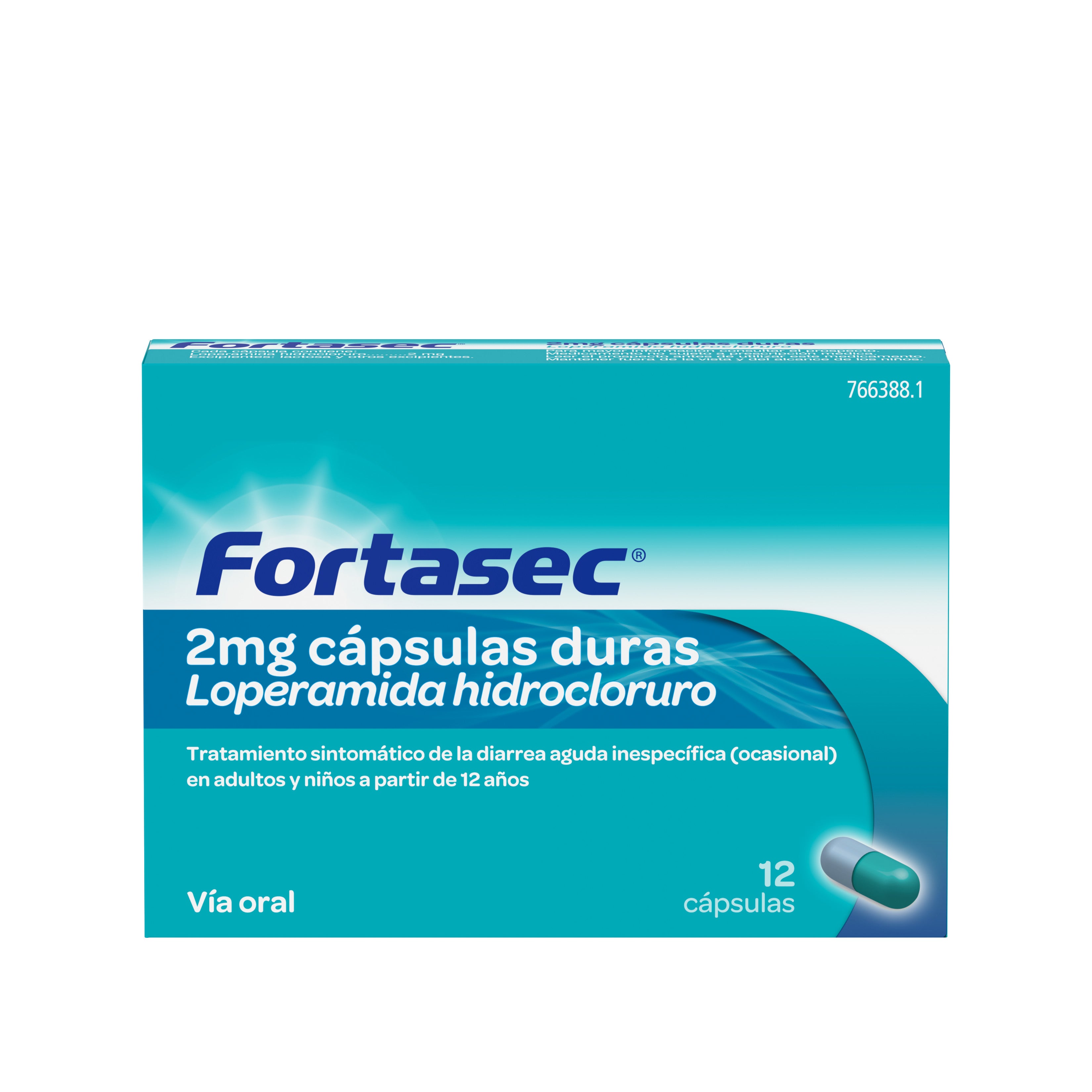 FORTASEC 12 CAPSULAS