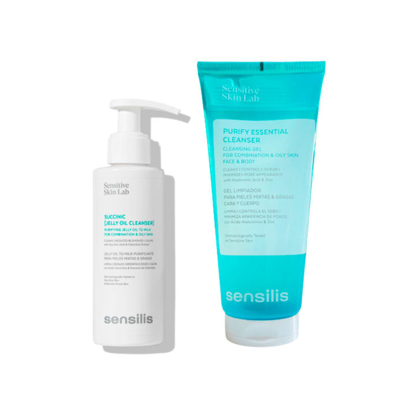 SENSILIS PACK DOBLE LIMPIEZA PIELES GRASAS