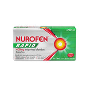 NUROFEN RAPID400 mg 20 Cápsulas BLANDAS
