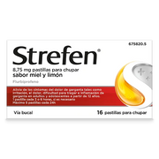 STREFEN 16 COMPRIMIDOS PARA CHUPAR
