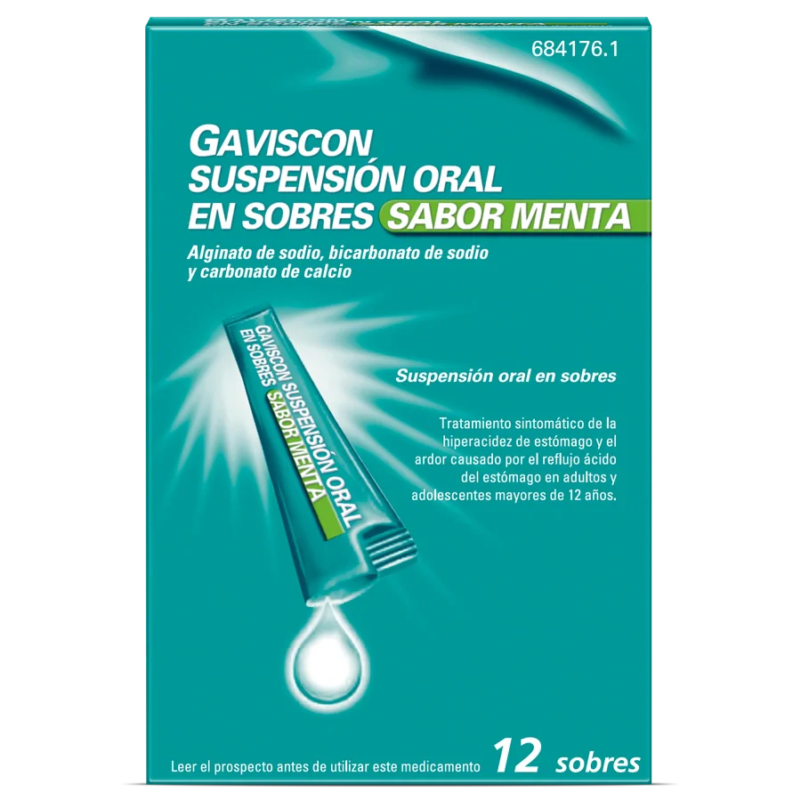 GAVISCON SOBRES 12X10 ML