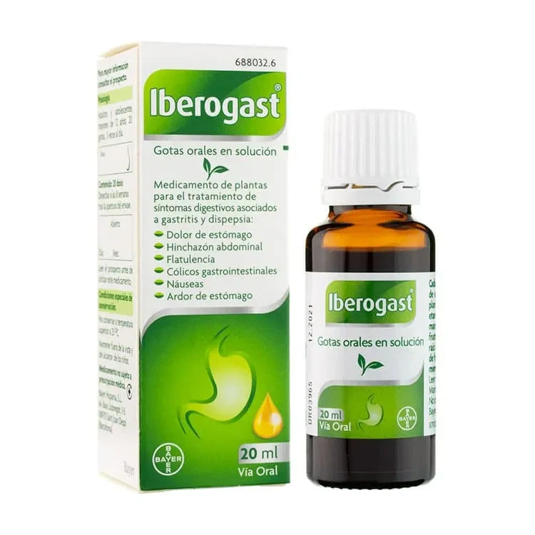 IBEROGAST  GOTAS ORALES SOLUCION 20 ML