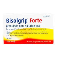 BISOLGRIP FORTE10 SOBRES GRANULADO SOLUCION ORAL