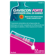 GAVISCON FORTE 12 SOBRES