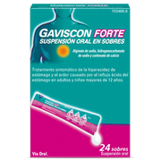 GAVISCON FORTE SUSPENSION ORAL 24 SOBRES