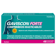 GAVISCON FORTE48 COMPRIMIDOS MASTICABLES