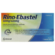 RINO EBASTEL 10/120MG 10 CÁPSULAS