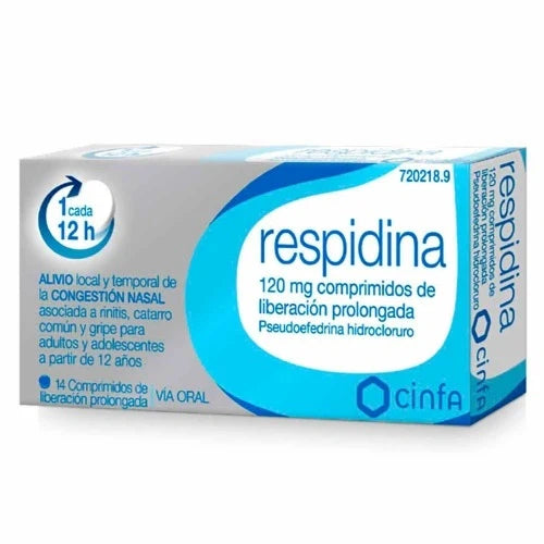 RESPIDINA 120MG 14COMP