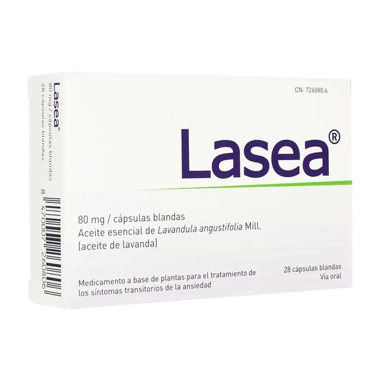 LASEA80 mg 28 Cápsulas BLANDAS