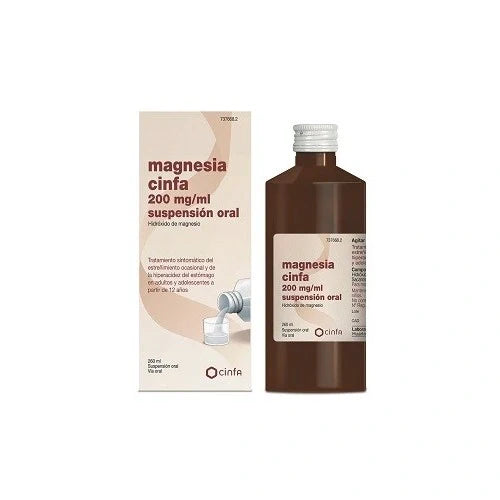 MAGNESIA CINFA SUSPENS 260