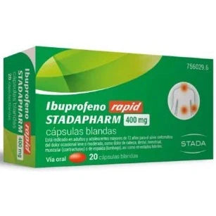 IBUPROFENO RAPID STADAPHARM400 mg 20 Cápsulas BLANDAS