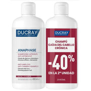 DUCRAY ANAPHASE CHAMPÚ CAÍDA CRÓNICA DUPLO 2X400ML