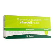 SUPOSITORIOS DE GLICERINA VILARDELL ADULTOS3 g 12 SUPOSITORIOS