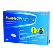 TERMALGIN 650 MG 20 COMP