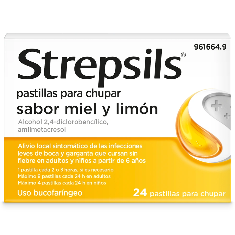 STREPSILS MIEL Y LIMON 24