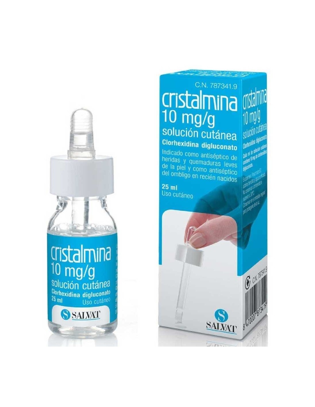 CRISTALMINA 10 MG/ML GOTAS 25ML