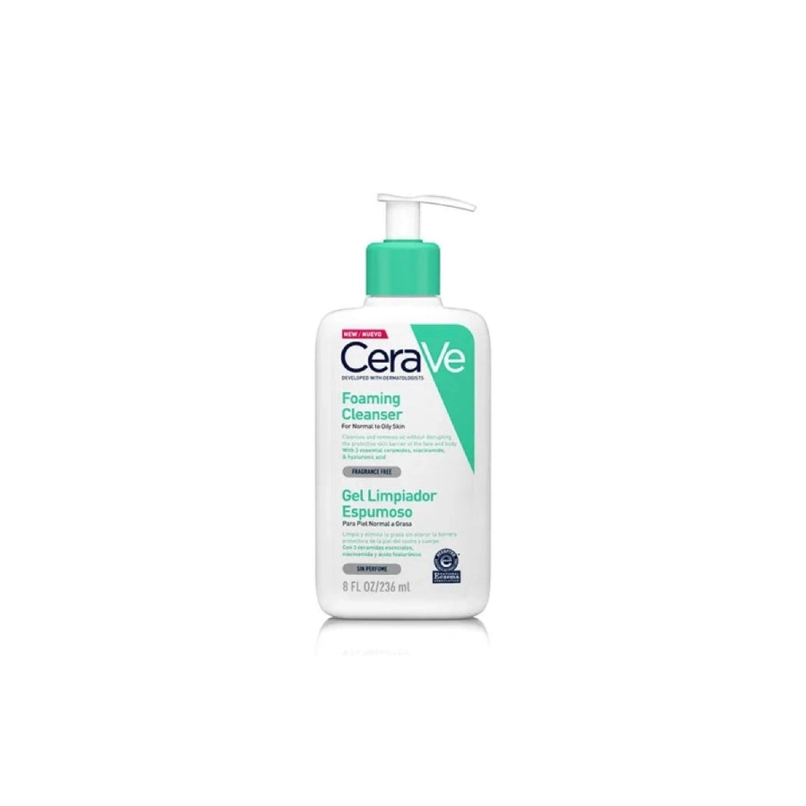 Cerave Gel Limpiador Espumoso 473 ml