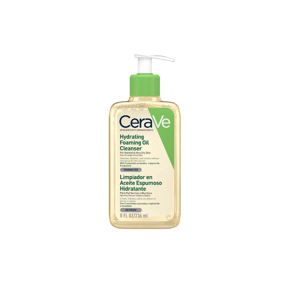 Cerave Limpiador Aceite Espumoso Hidratante 473 ml