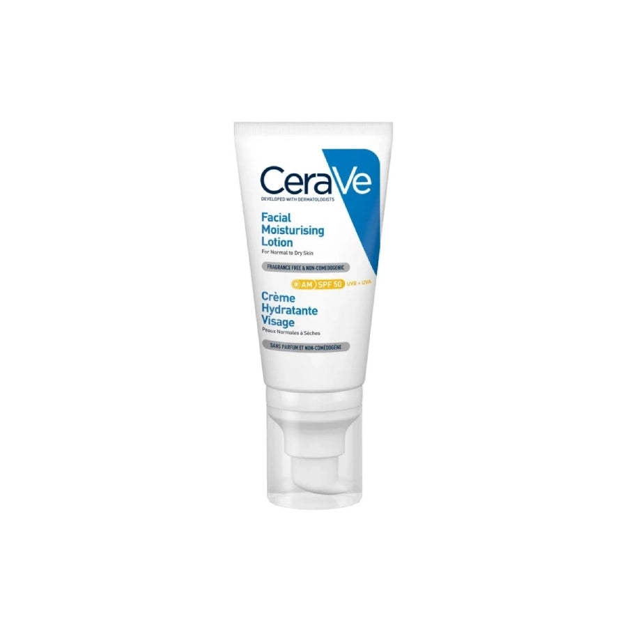 Cerave Locion Hidratante De Rostro Spf 50 52 ml