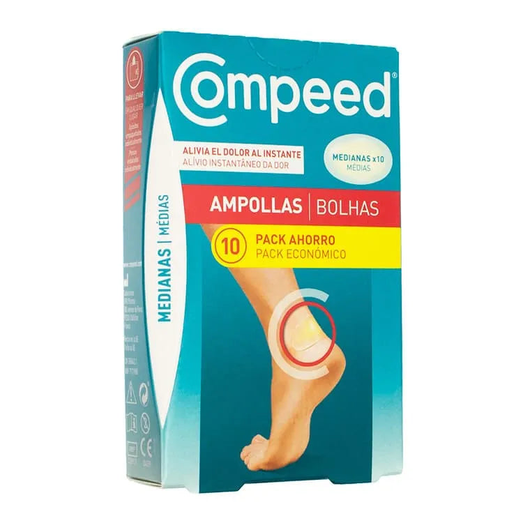 COMPEED AMPOLLAS MEDIANO PACK AHORRO 10UDS