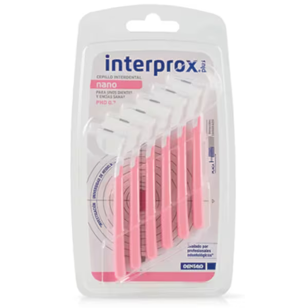 INTERPROX CEPILLO PLUS NANO 6UDS