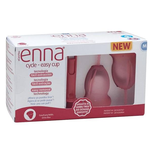 ENNA KIT COPA EASY TALLA M 2UD + APLICADOR + FUNDA