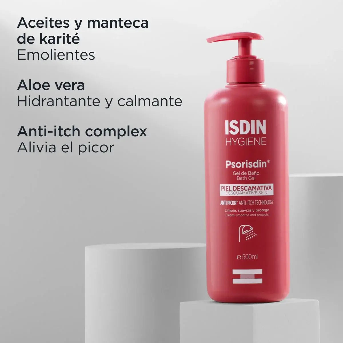 ISDIN PSORISDIN GEL DE BAÑO 500ML