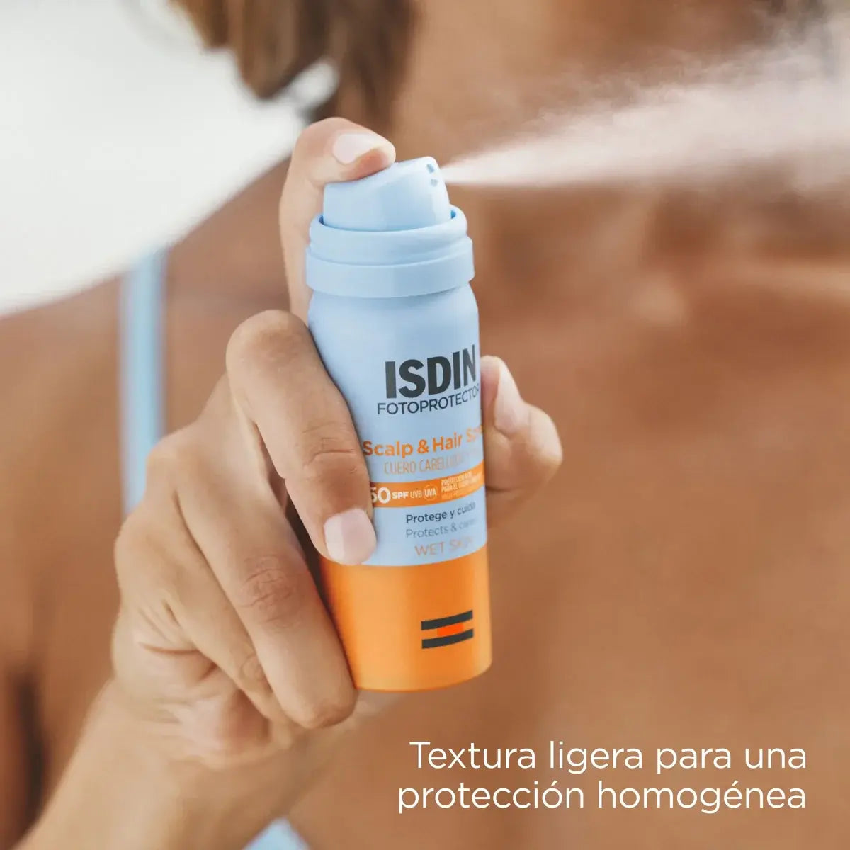ISDIN FOTOPROTECTOR SCALP AND HAIR SPRAY CUERO CABELLUDO Y PELO SPF50 50ML