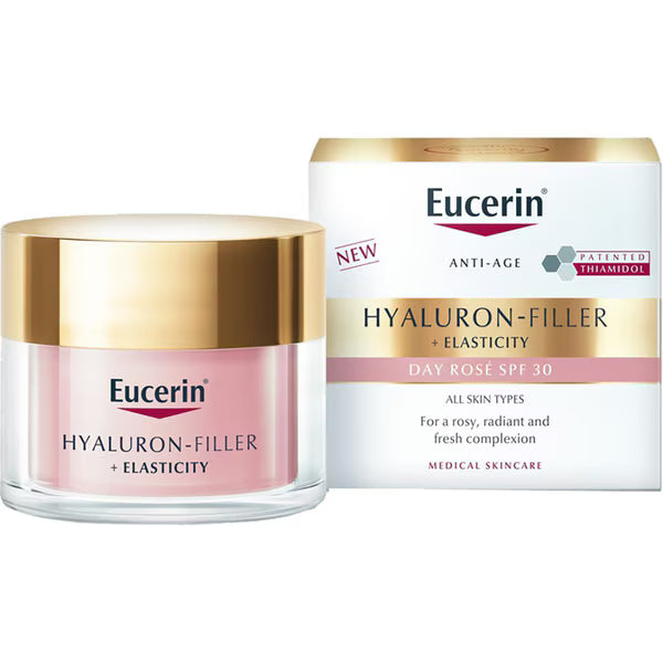 EUCERIN HYALURON FILLER ELASTICITY CREMA DE DIA ROSE SPF30 50ML
