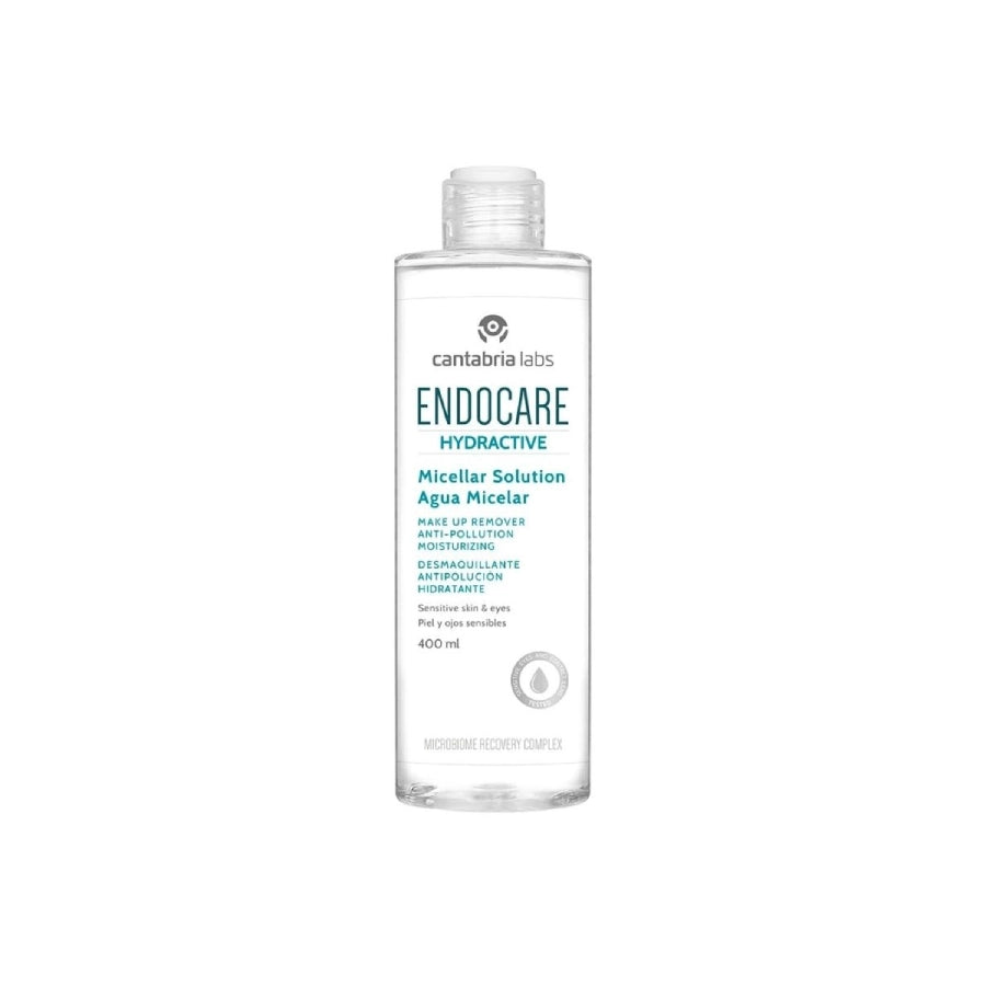 Endocare Hydractive Agua Micelar Desmaquillante Antipolucion Hidratante 400Ml