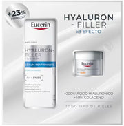 EUCERIN PACK HYALURON FILLER SERUM REAFIRMANTE 30ML + MINITALLA GRATIS DÍA SPF30 20ML