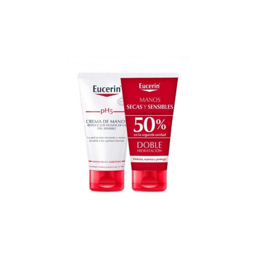 Eucerin Cr Manos Ph5 50% 2 Unidad
