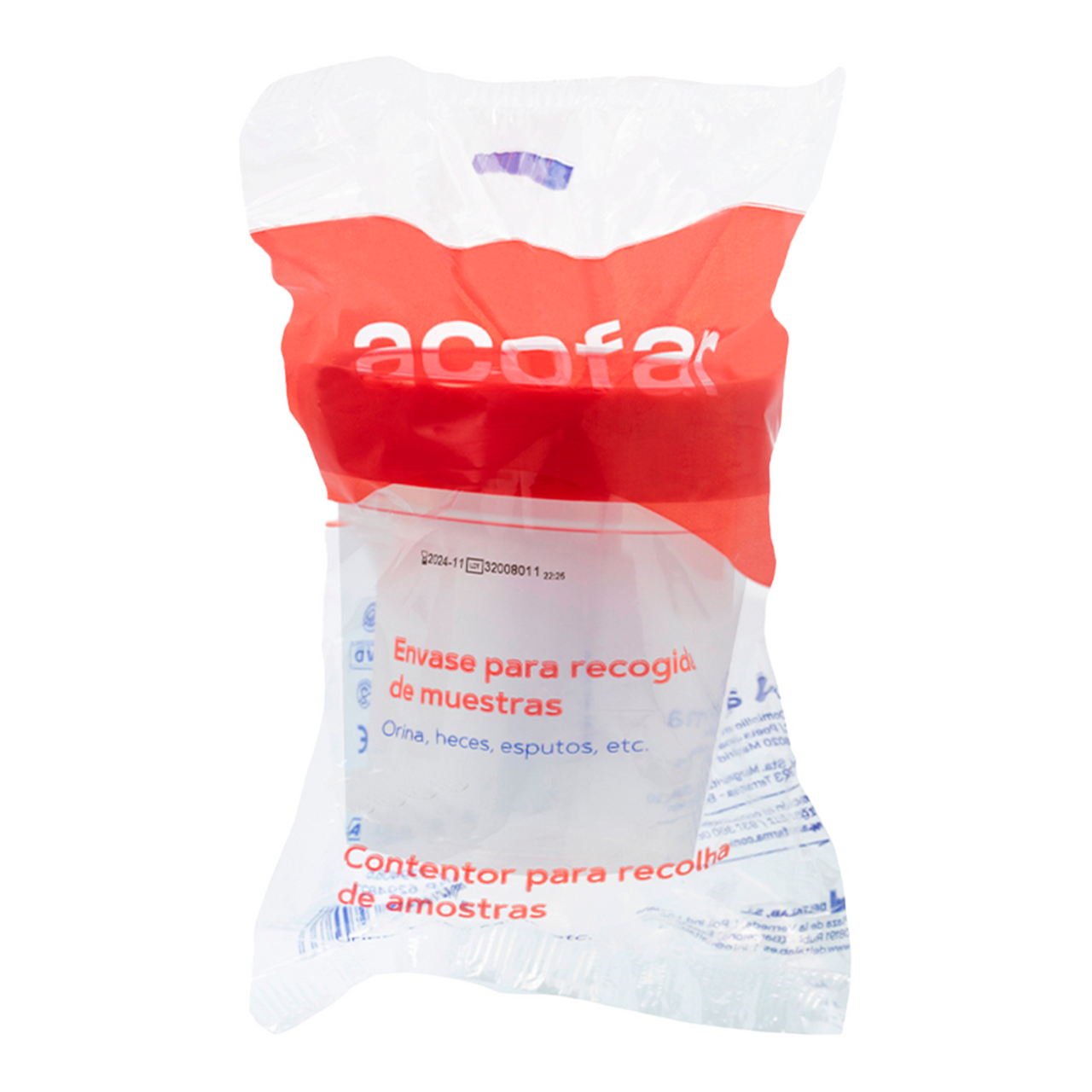 ACOFAR ENVASE ESTÉRIL 100ML
