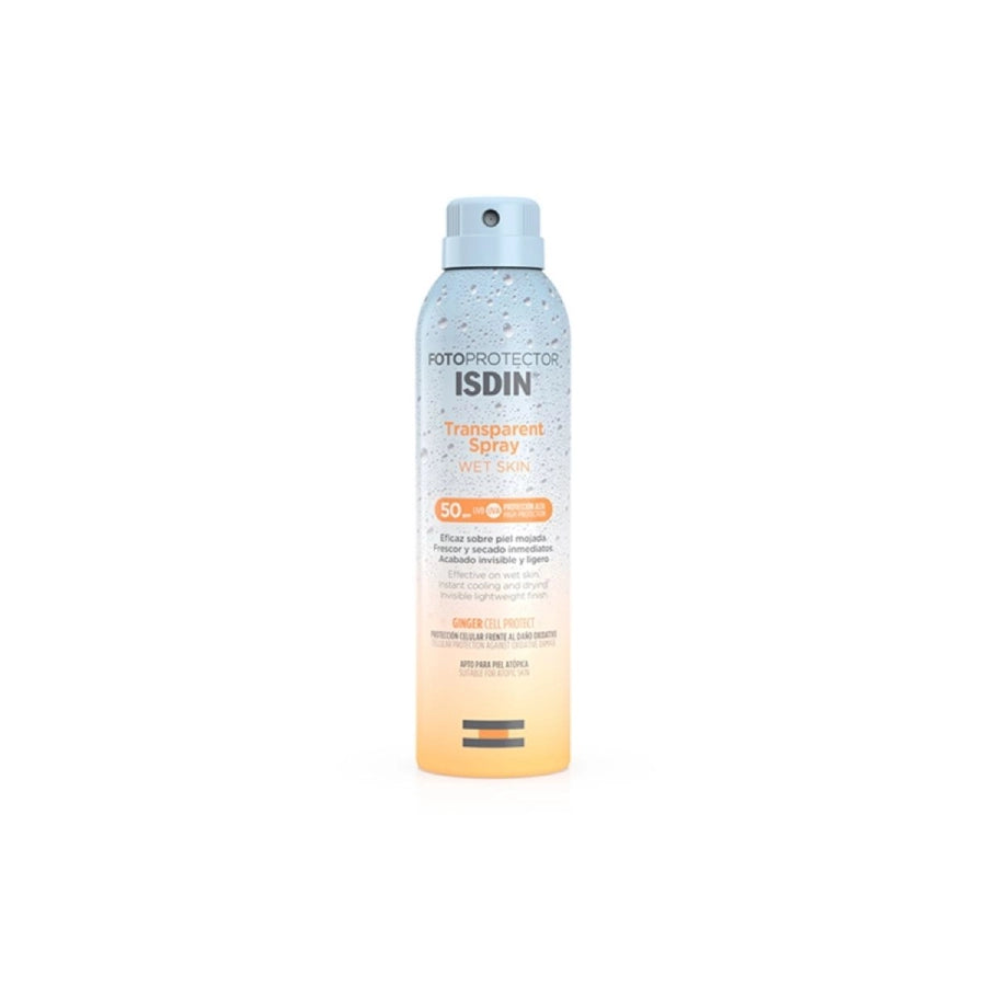 Fotoprotector Isdin Spf-30 Spray Transparent Wet Skin 250 ml