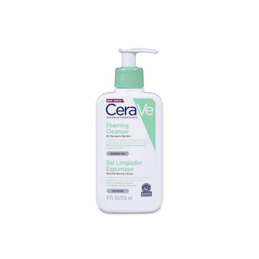 Gel Limpiador Espumoso Cerave Pq 236 ml